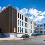 Modulární přístavba pavilonu psychiatrie Nemocnice Ostrov. Foto: ČKAIT