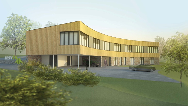 Administrativní budovu ze dřeva plánují v Chocni