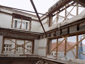 Rekonstrukce Šporkovského paláce citlivě zachovává původní prvky