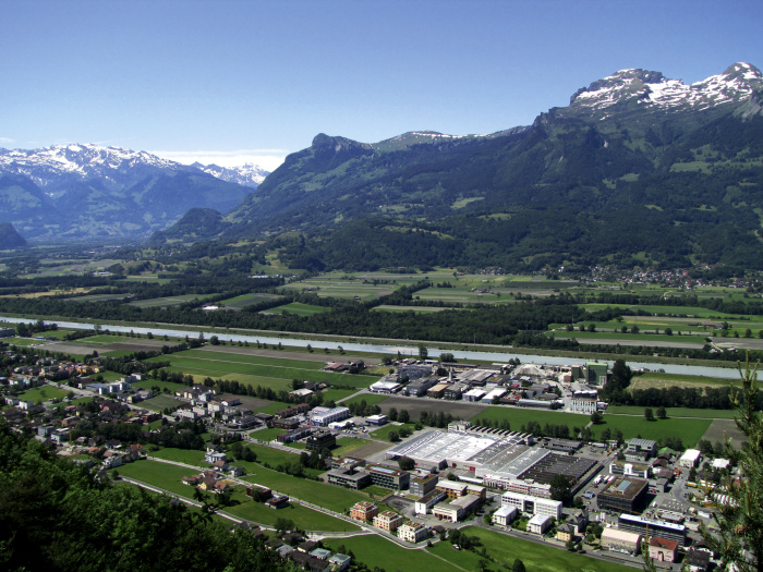 Vvýrobní závod společnosti Hoval, Vaduz, Lichtenštejnsko