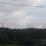 Větrné elektrárny Bretaň Francie, foto D.Kopačková