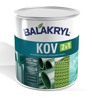 Dopřejte vašemu kovovému plotu nebo zábradlí ošetření renovační barvou Balakryl KOV 2v1, která prodlouží jejich životnost 