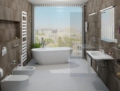 Inspirace pro koupelny - 20 nejlepších návrhů koupelen s designovými radiátory Zehnder