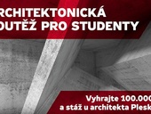 Studenti architektury budou soutěžit o 350 tis. korun a stáž u architekta Josefa Pleskota