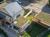 Zelená střecha překvapí vzhledem, funkčností i praktičností
