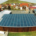 Jedna z individuálních solárních instalací v německém Wolfhagenu | foto: Solar Project