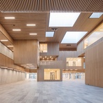 Dřevěný klenot z Dánské technické univerzity sjednotil vědecké obory pod jednu střechu Foto:  Adam Mørk