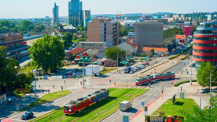 Tramvajovou trať ke kampusu v Brně postaví Firesta a Metrostav