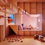 Malý byt pro psa a pána. Příjemné klima zajišťuje vegetace, výhled z okna zrcadla Foto: José Hevia
