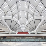 Jak vypadá nejdražší letiště světa: Představuje se pekingský Daxing Foto: Hufton+Crow