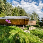 UFO chata v Alpách. Dům ze 70. let je překvapivě aktuální architekturou Foto: Harald Wisthaler