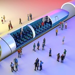 Vizualizace kapsle hyperloopu ©AdobeStock