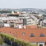 Pohled na palác Ara ze střechy Quadria, na kterou se mohli v rámci festivalu návštěvníci také podívat. Zdroj: Tomáš Kovařík