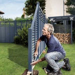 Jak postupovat při stavbě plotu. Zdroj: Hornbach