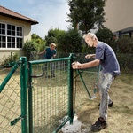 Jak postupovat při stavbě plotu. Zdroj: Hornbach