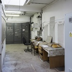 Kancelář obsluhy, která je v dnešní době nevyužívaná, neboť kotelna funguje zcela automaticky. Foto Tomáš Kovařík