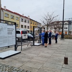 Soutěžní návrhy jsou vystavené na náměstí v Náchodě, foto: Město Náchod