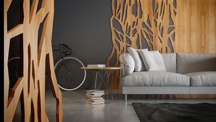 Dřevo - tradiční materiál v moderním interiéru