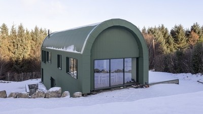 Rodinný dům jako stodola